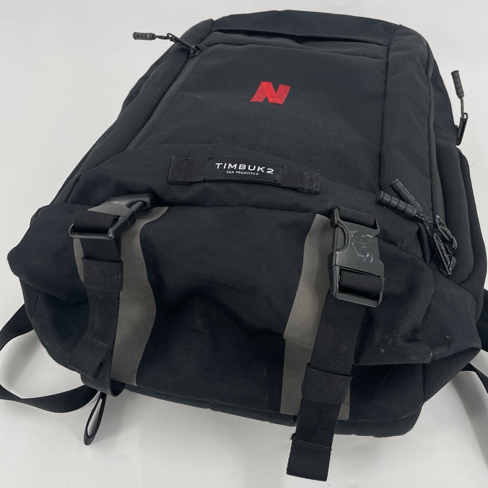 Timbuk2 The Authority Pack Laptop Backpack in Black – Netflix Logo Embroidery