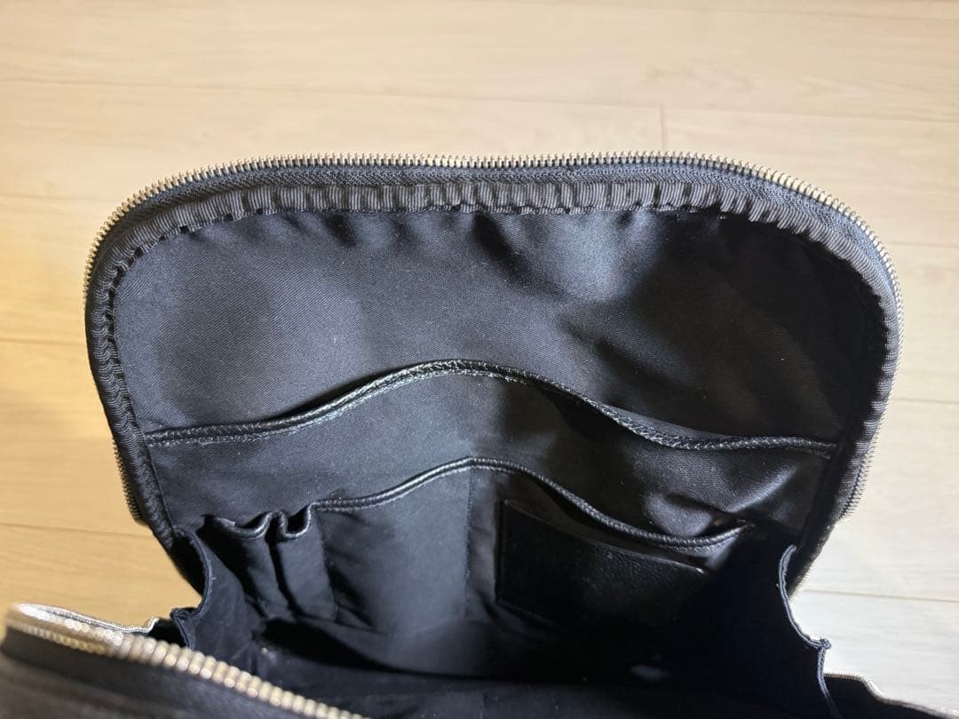 Bally CORNEL.O Leather Backpack Black 30cm 39cm 13cm From Japan