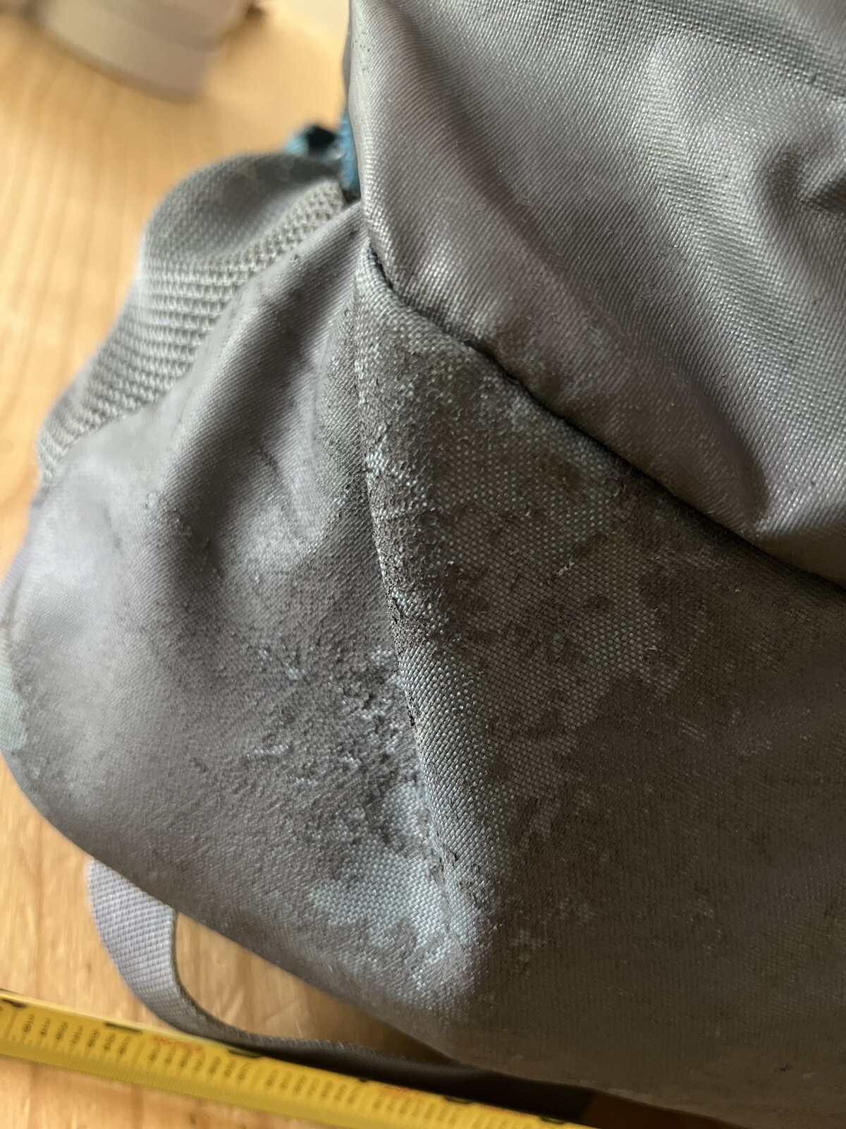 Adidas Geometric Large Blue, Green & Gray Backpack ( See Pics For Details )