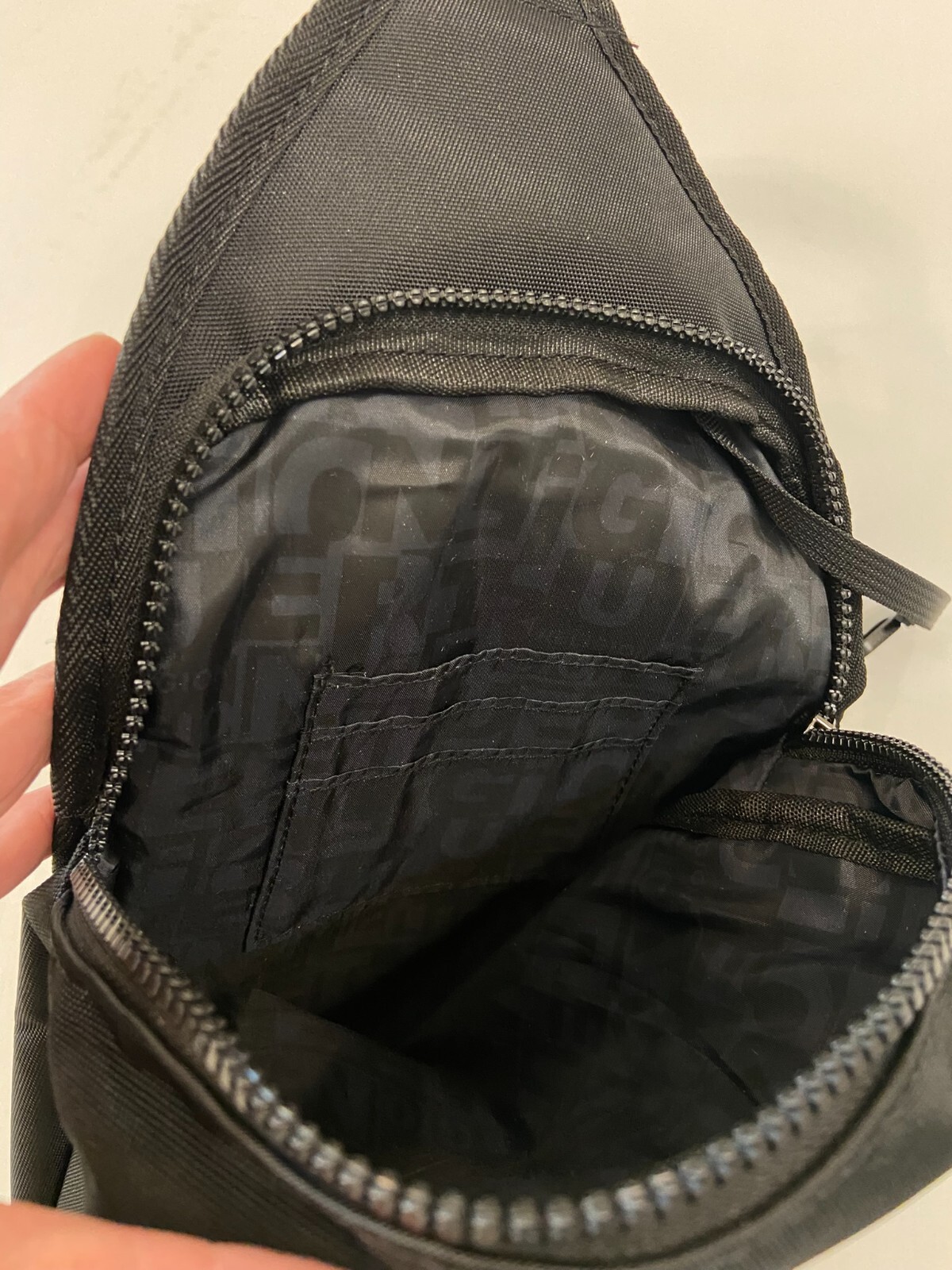True Religion Buddha Patch Unisex Black YETA 2.0 Crossbody Bag Black $50