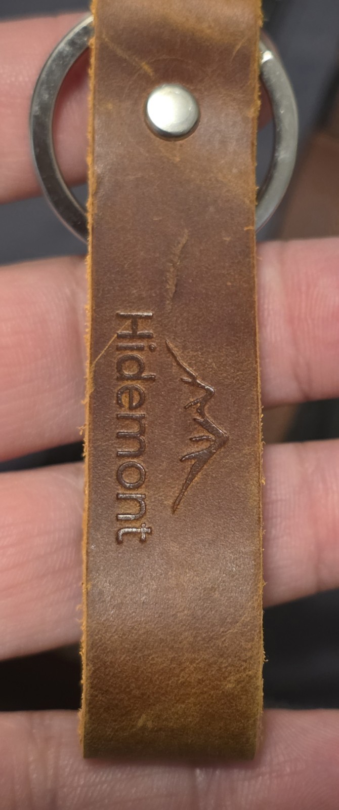 Hidemont Tech Organizer June Leather Brown
