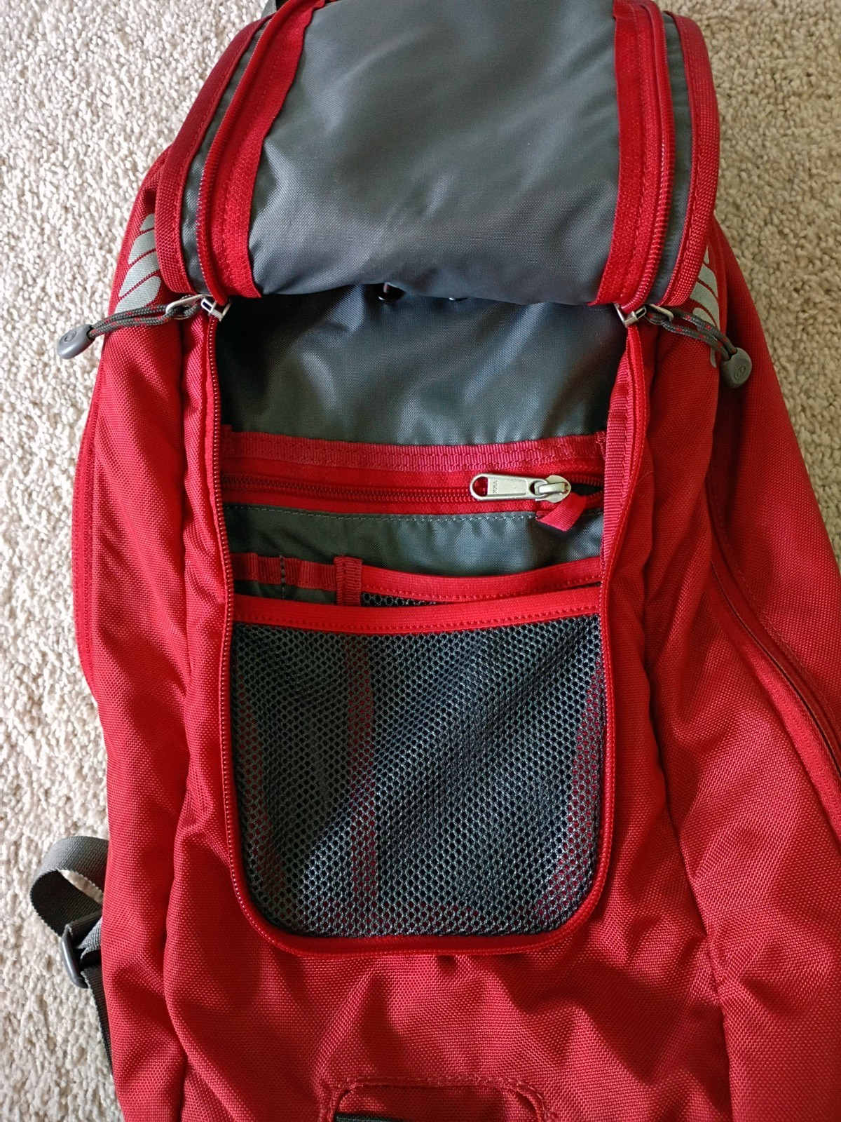 Novara MainLine Red Cycling Backpack Travel Outdoors Camping Hiking Casual