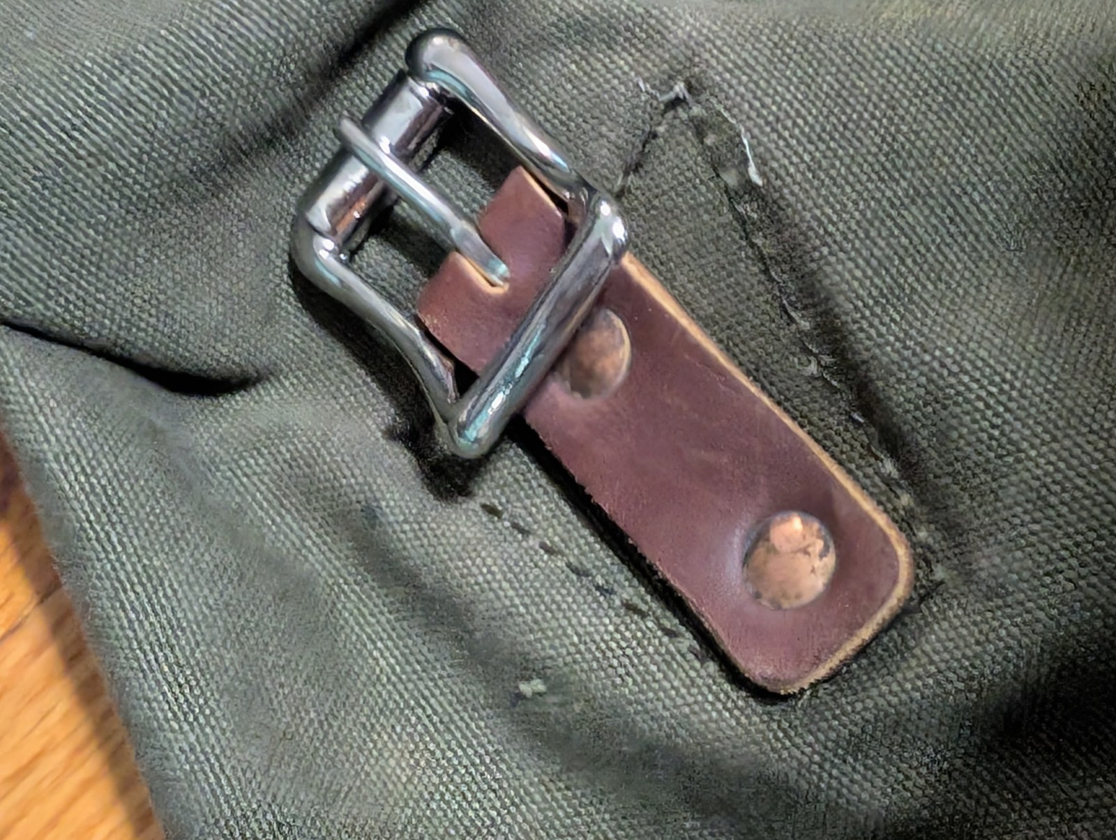 Duluth Pack #51 – Utility Backpack Olive Canvas w/ Leather Adjustable Straps