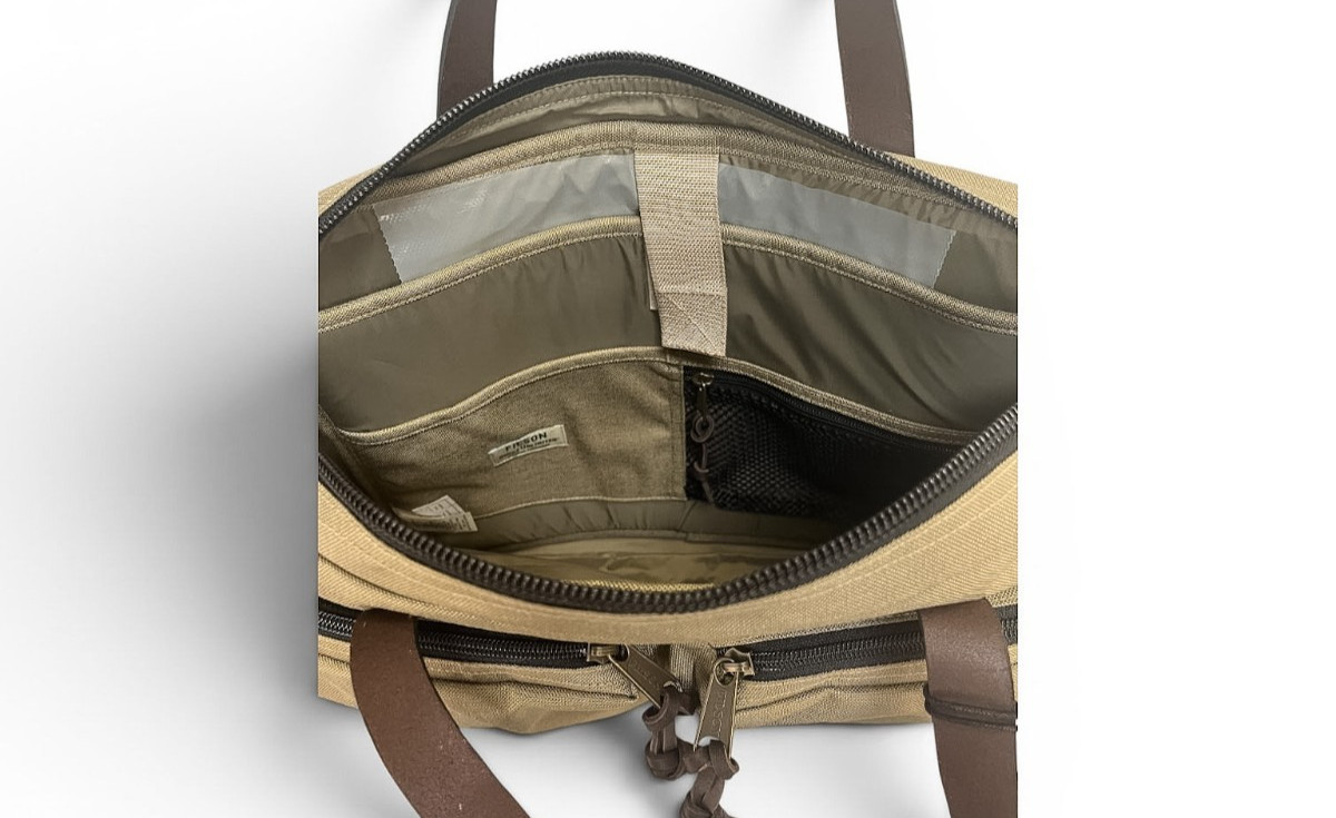Filson Dryden Briefcase Ducks Unlimited Dry Grass Retired Color Brand New W/Tags