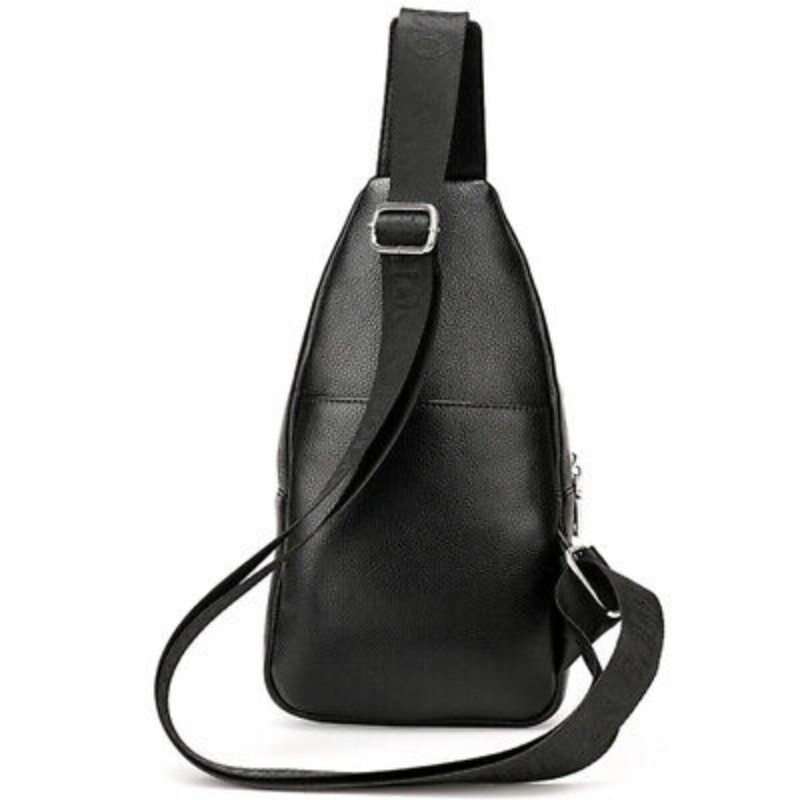 Men’s Leather Crocodile Pattern Sling Shoulder Bag Crossbody Bags Clutch Wallet