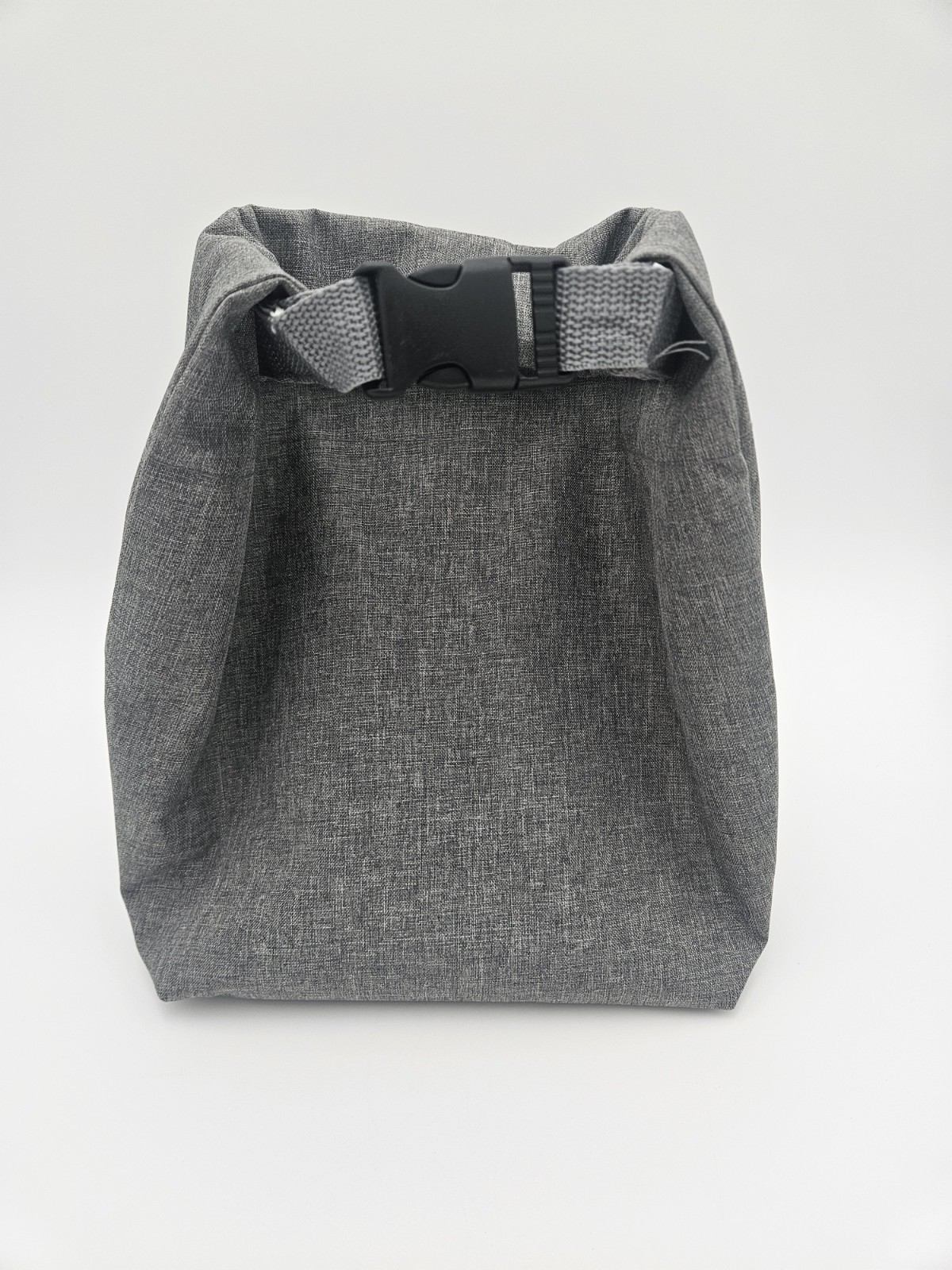 Sky Ranch Gray Lunch Bag Buckle Closure Front Pocket