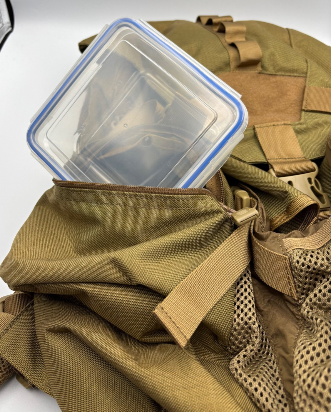 Flyye(?) Industries Carapax Tactical Backpack 32L – Khaki 1000D Cordura Nylon