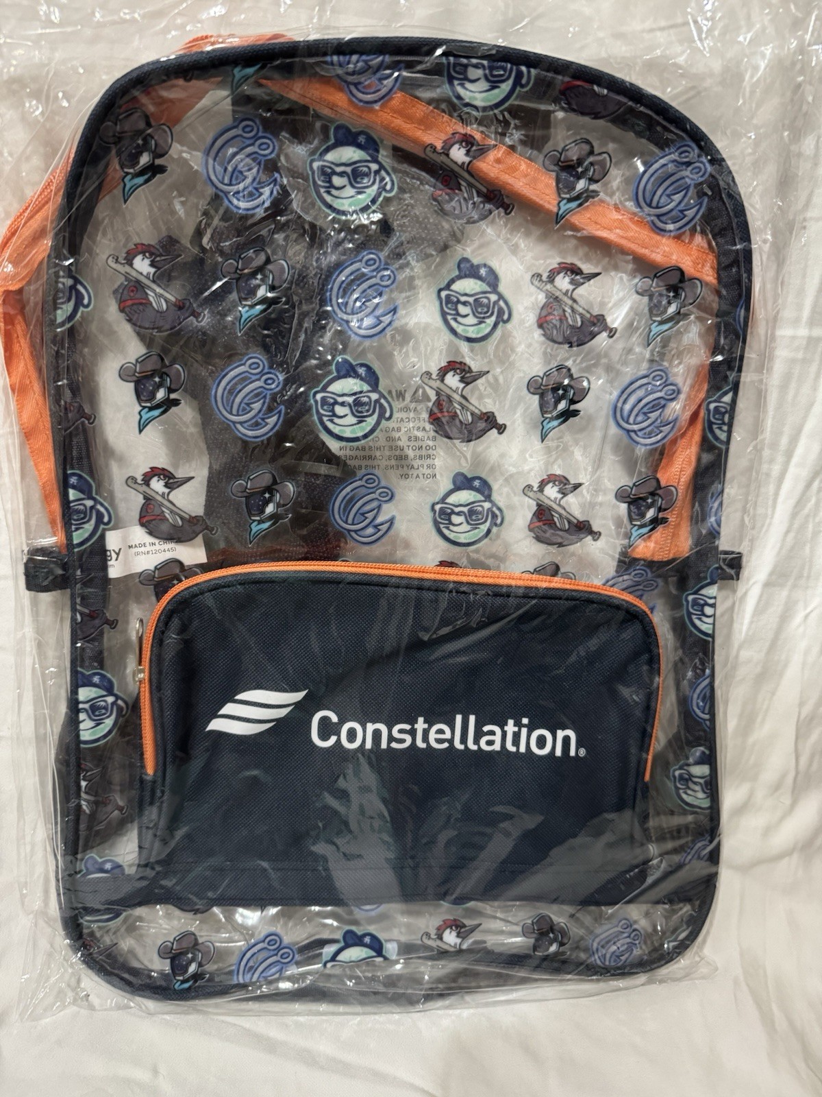 Space Cowboys Constellation Field Clear Backpack
