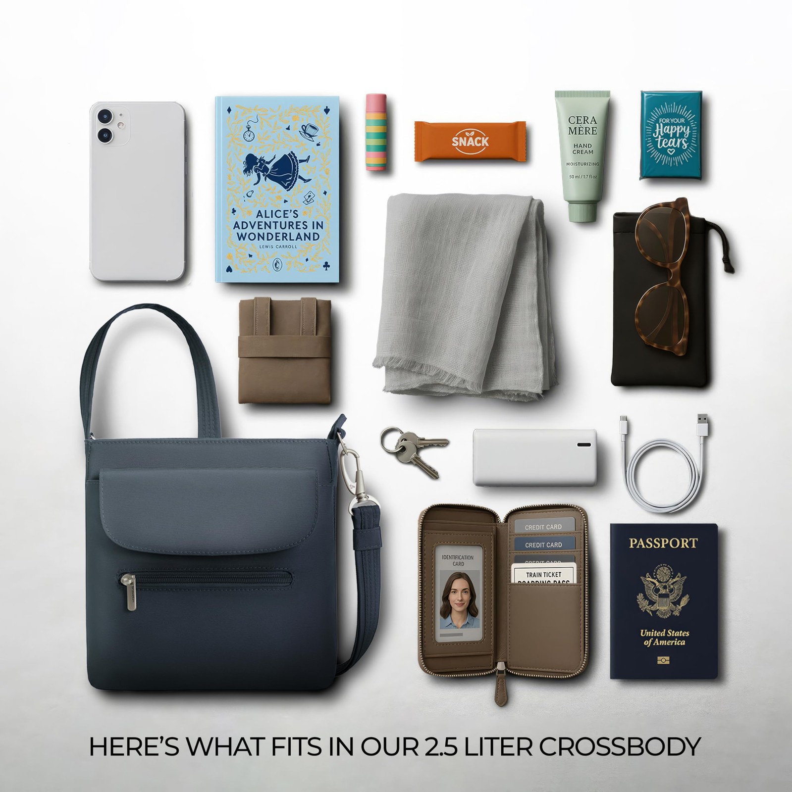 Travelon Anti-Theft Classic Mini Shoulder Bag