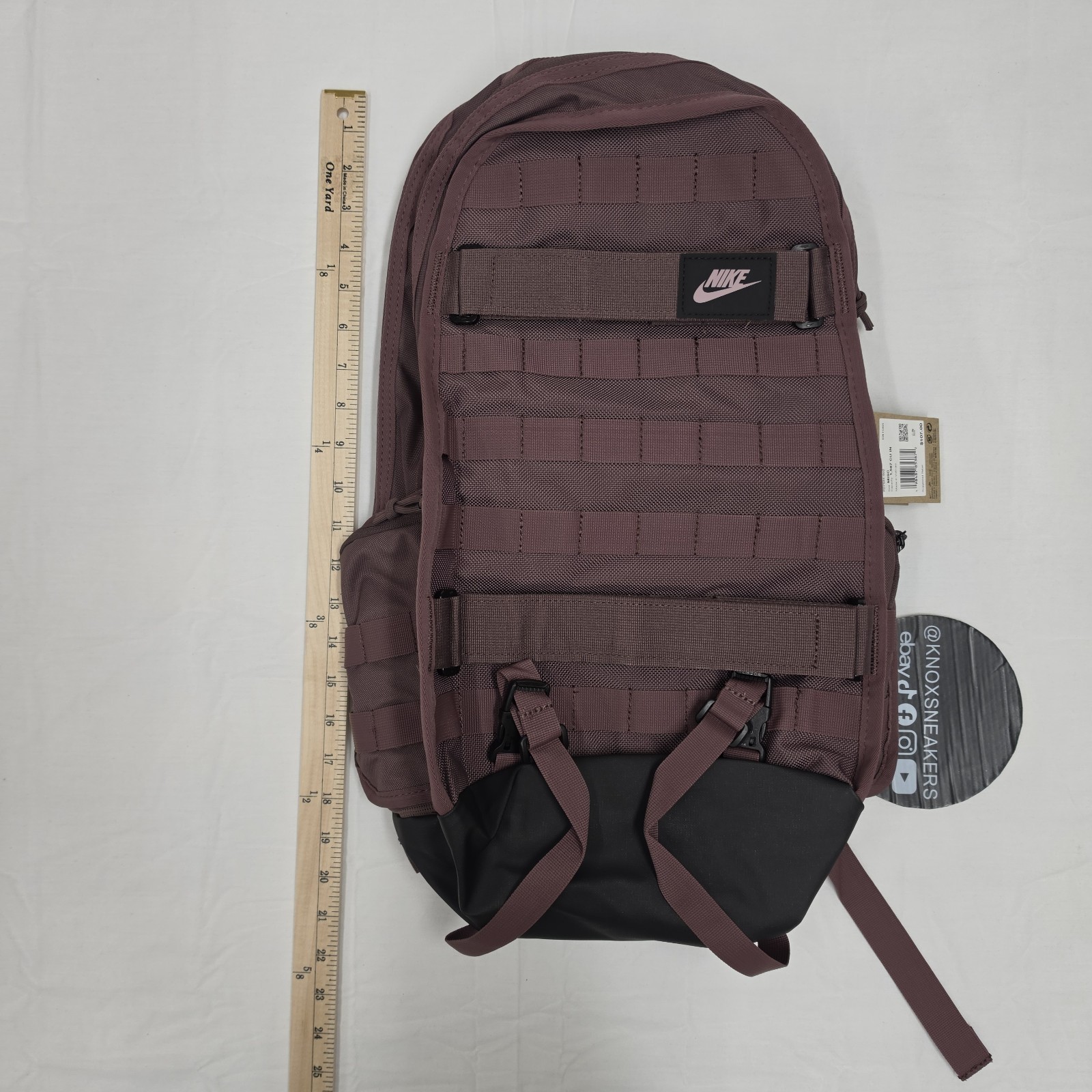 Nike RPM Backpack Gym Bag Skateboard Hiking Laptop FD7544-502 Tattoo Violet 26L