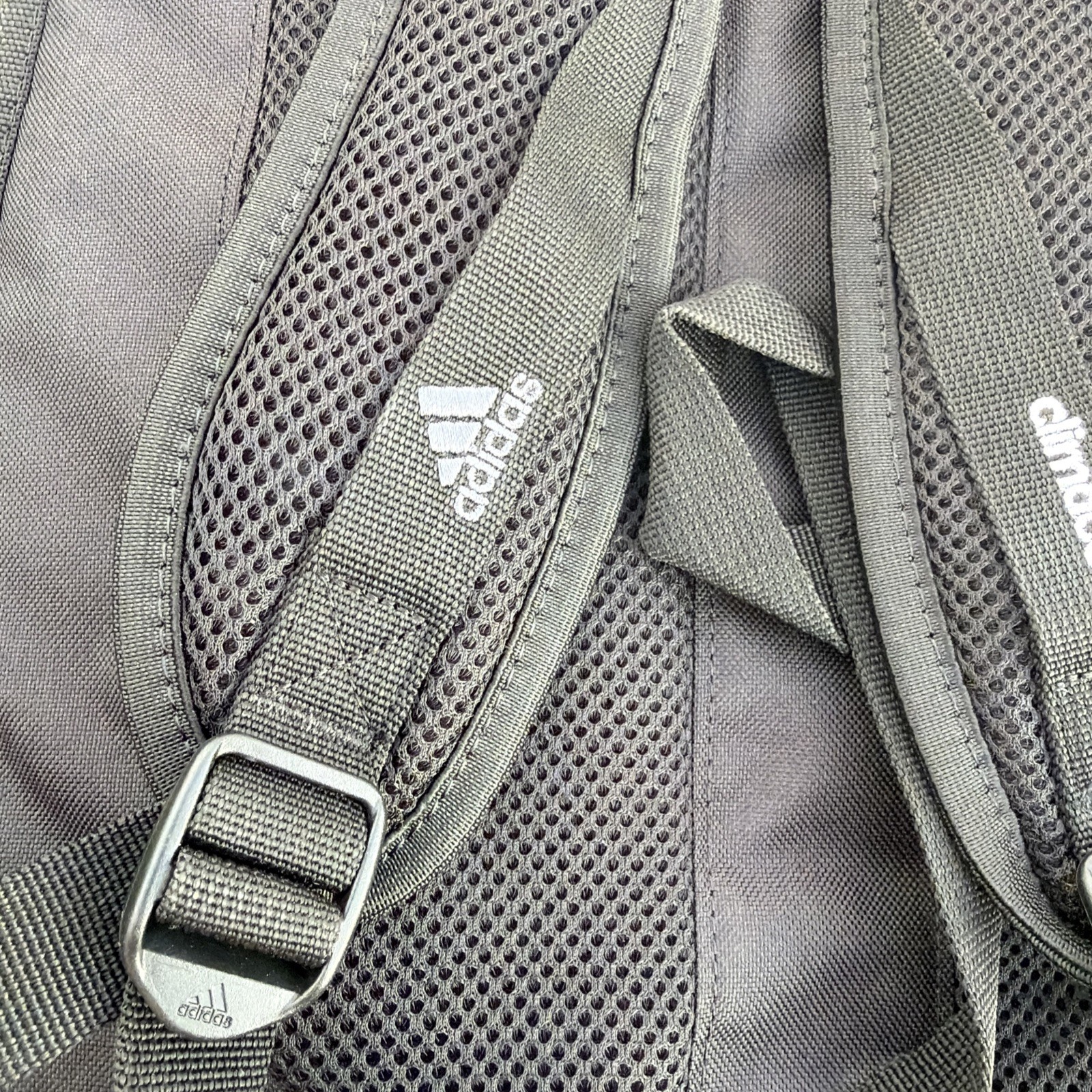 Adidas Aires Load Spring Laptop Backpack Heather Gray Black ClimaCool, FreshPak