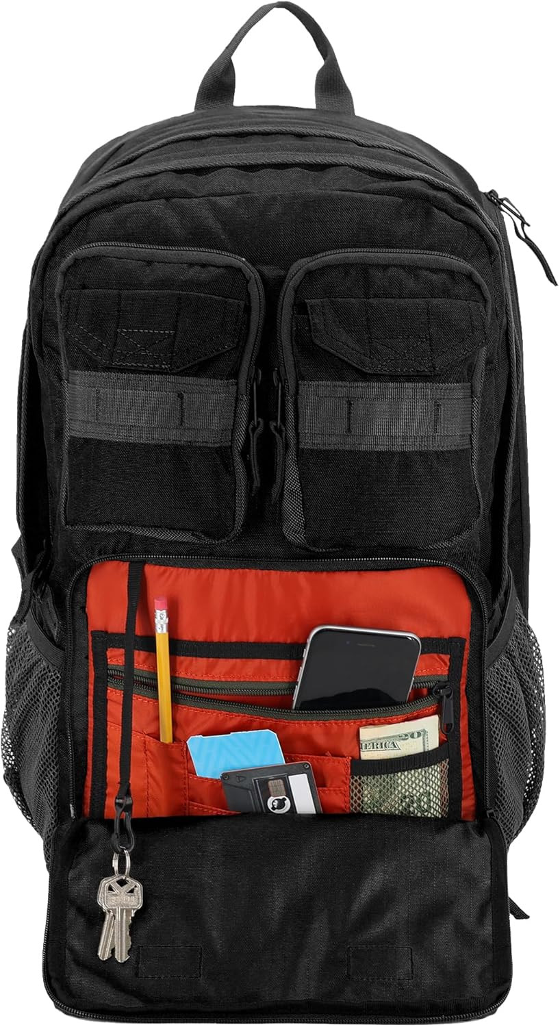 Durable Water-Resistant Tactical Backpack for Outdoor Adventures