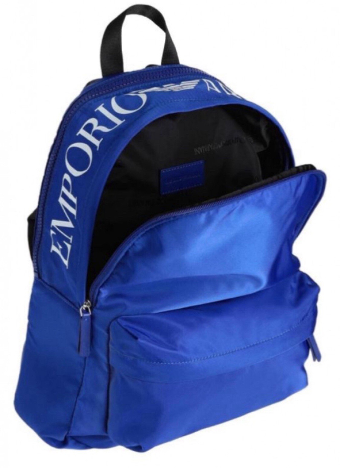 NWT $416 emporio armani backpack Polyurethane Leather