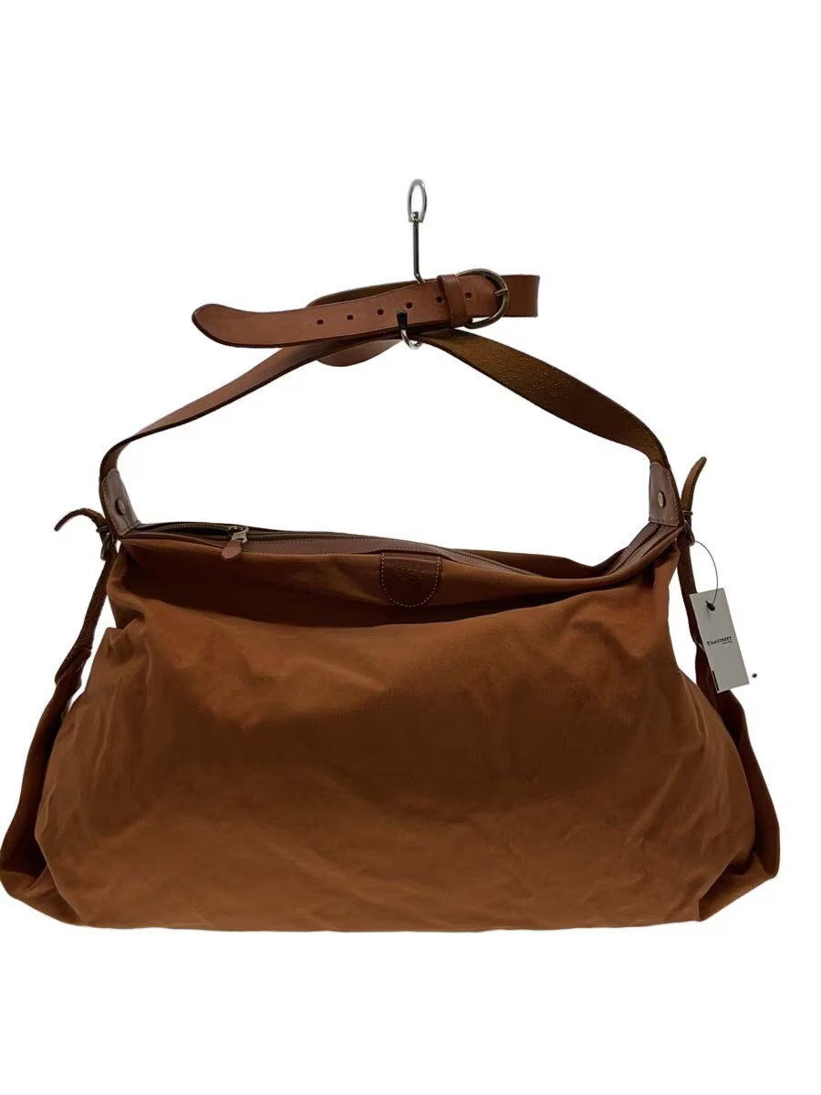 IL BISONTE Shoulder Bag Brown Plain Body Bag
