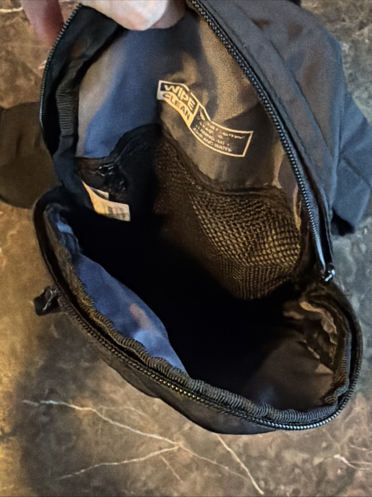 Adidas Essentials Black Sling Crossbody Bag with Carabiner & Multi-Pocket