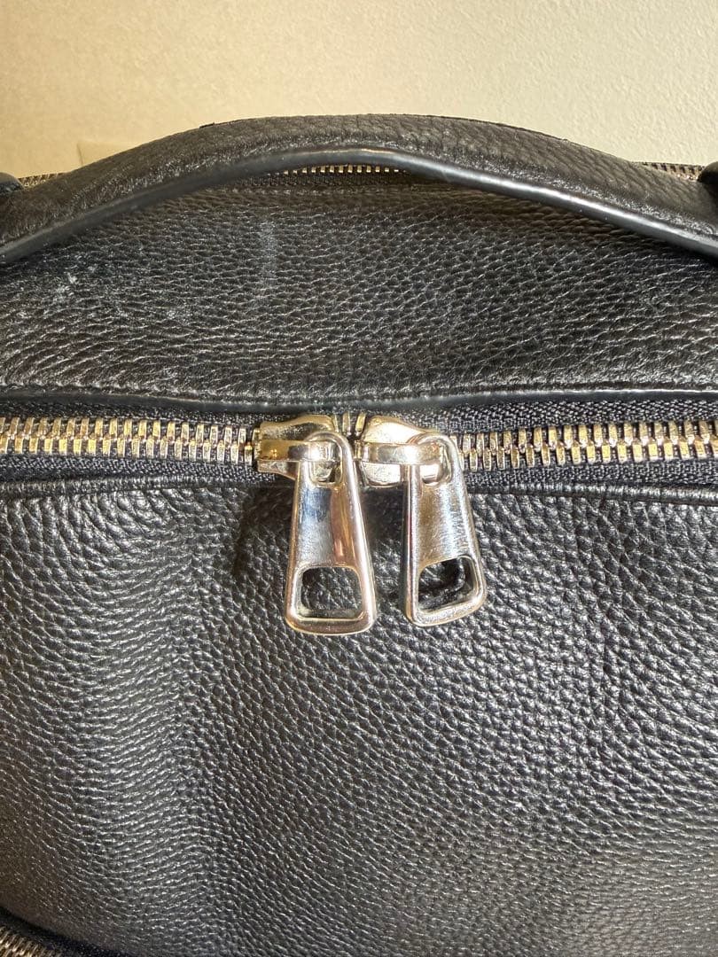 Bally CORNEL.O Leather Backpack Black 30cm 39cm 13cm From Japan