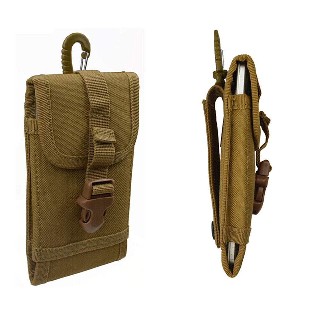 Mobile Phone EDC Gadget Phone Pack Tactical Molle Pouch Holster Waist Pouch