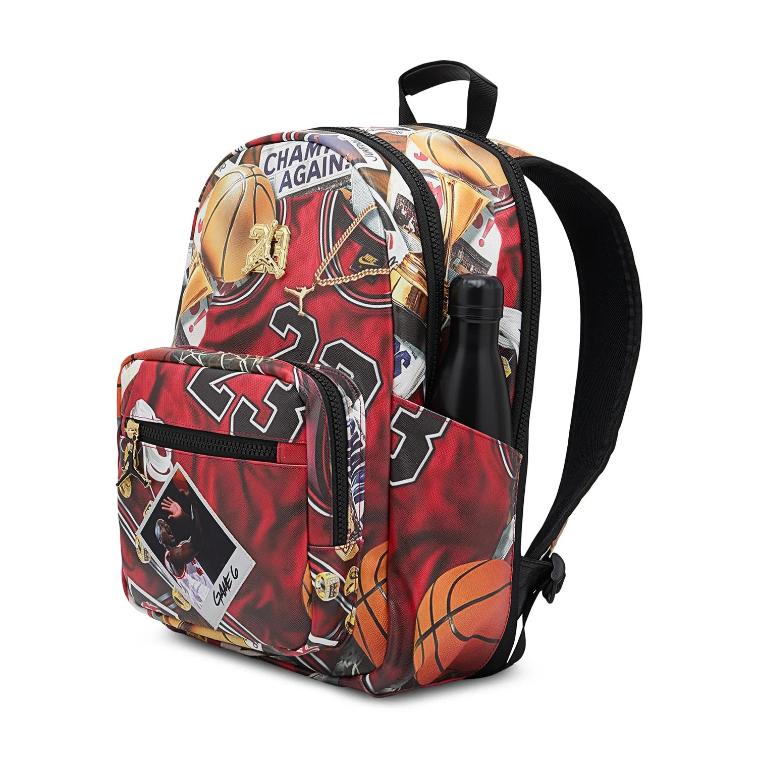 Jordan Jam Borough Backpack🔥New Black School Bookbag Travel Bag MA9220-K90