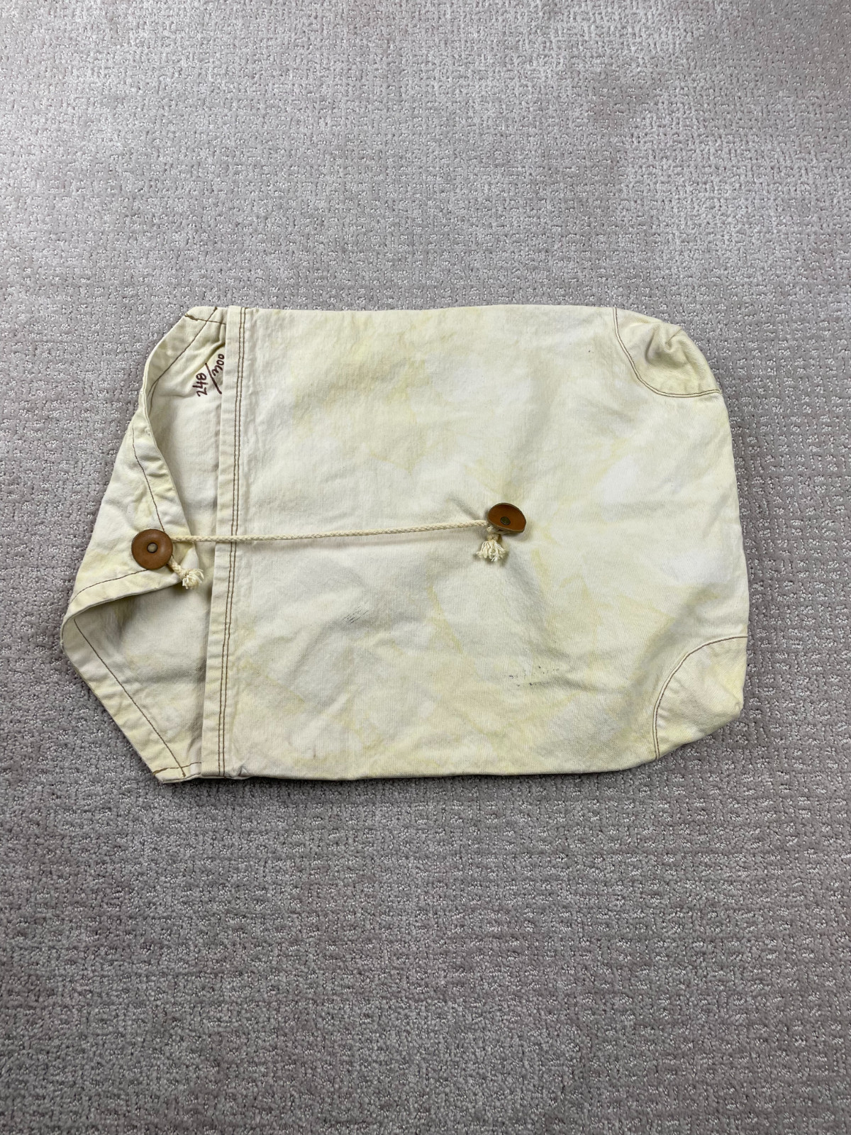 Levis Limited Edition /300 Canvas Miner Bag Two Horse Brand LVC Barracks Tote