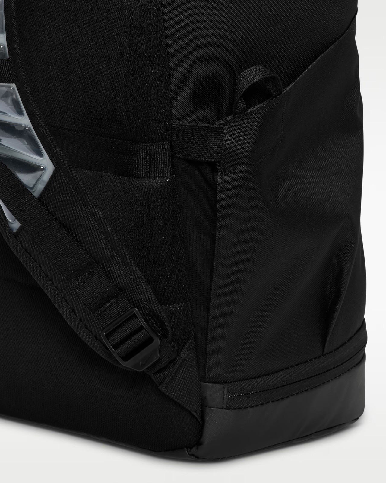 Nike Varsity Elite Backpacks Bubble Strap (32L) Black/Black/Metallic Silver New