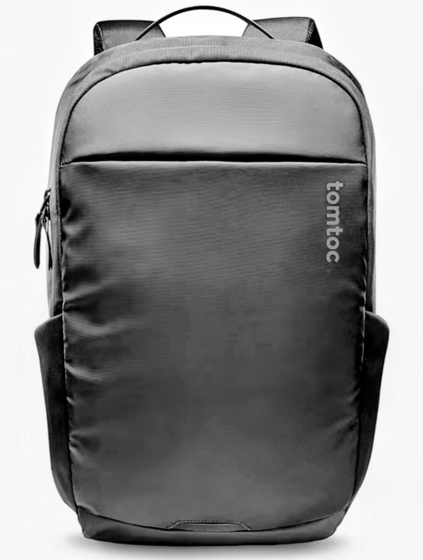 Tomtoc T68 Business Backpack 26L fits 16in Laptop – Black.