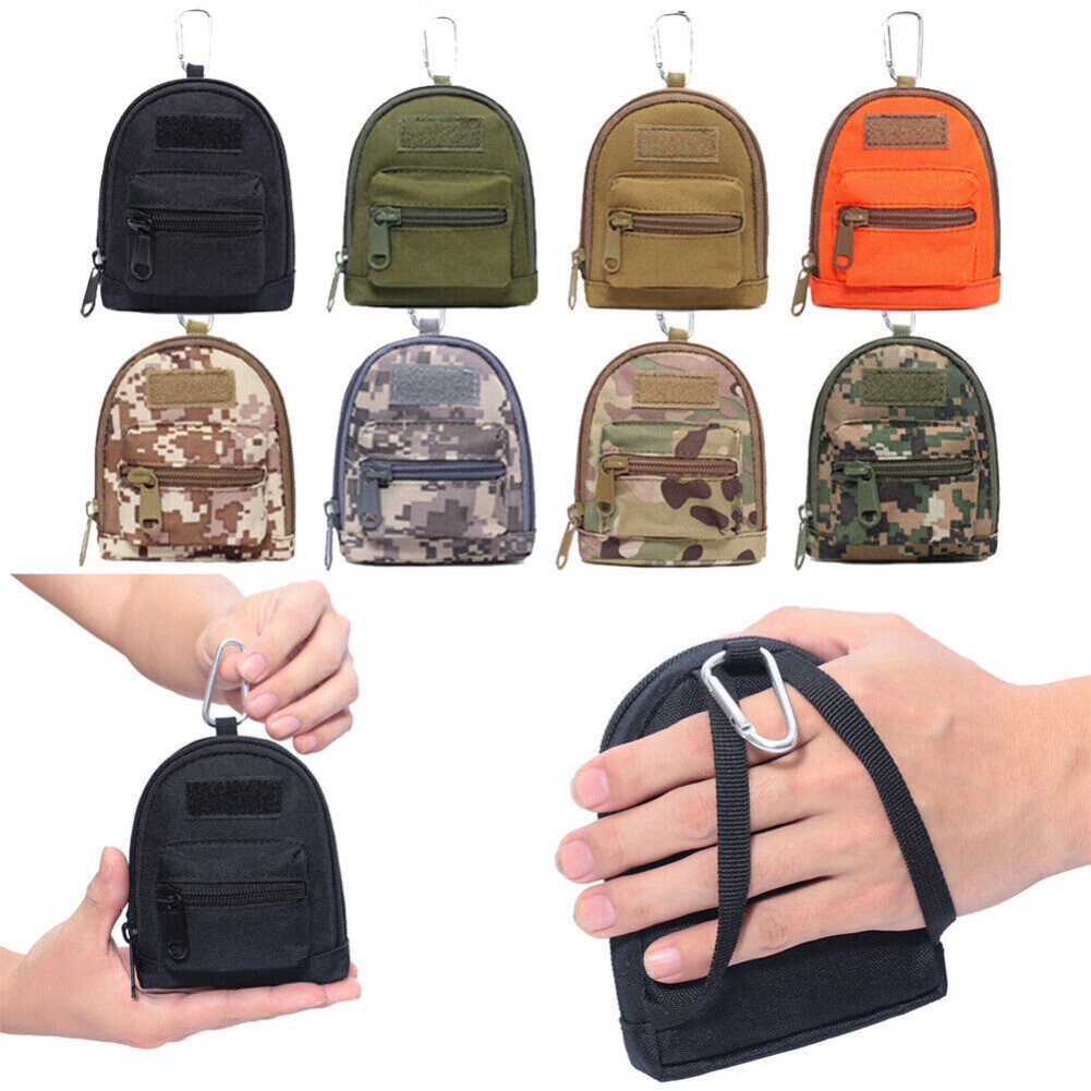 Tactical Molle Small Pouch Waist Gear Bag Pack EDC Utility Coin Purse Key Case