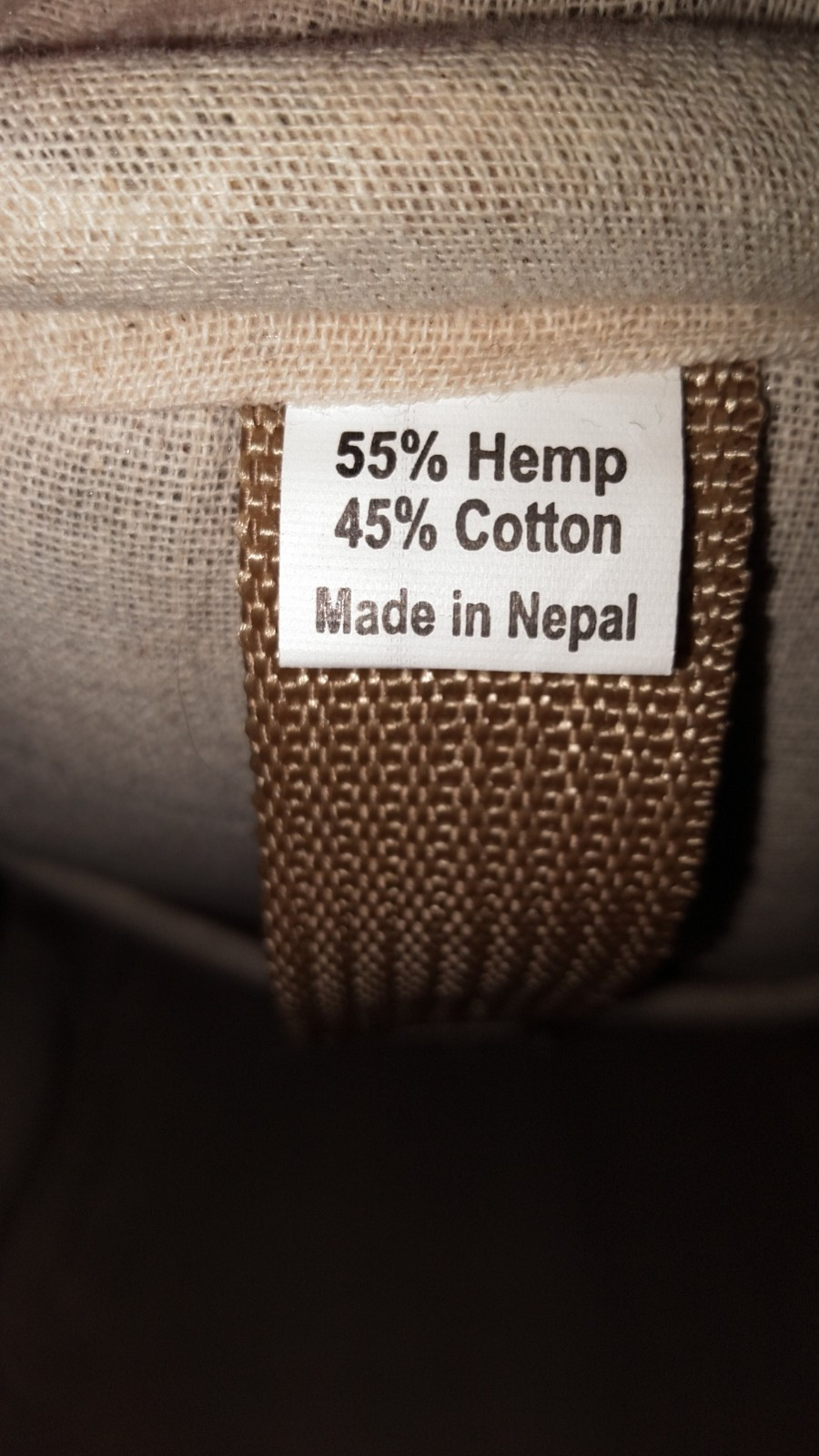 Hemp Backpack Travel Handmade Hippie Hemp School Bag Multicoloured Festival Fun