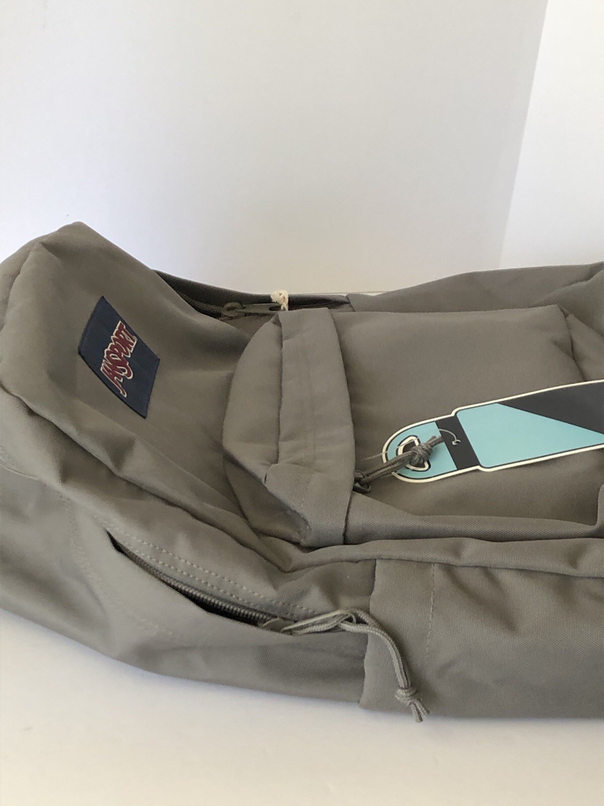 NWT JanSport Super Break Plus Graphite Grey Backpack 42cmx32cmx14cm