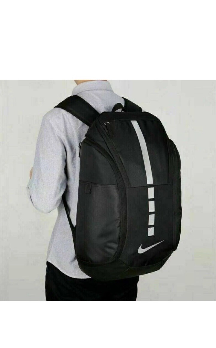 Nike Hoops Elite Backpack Black Silver BA5554-011 School Basketball Laptop