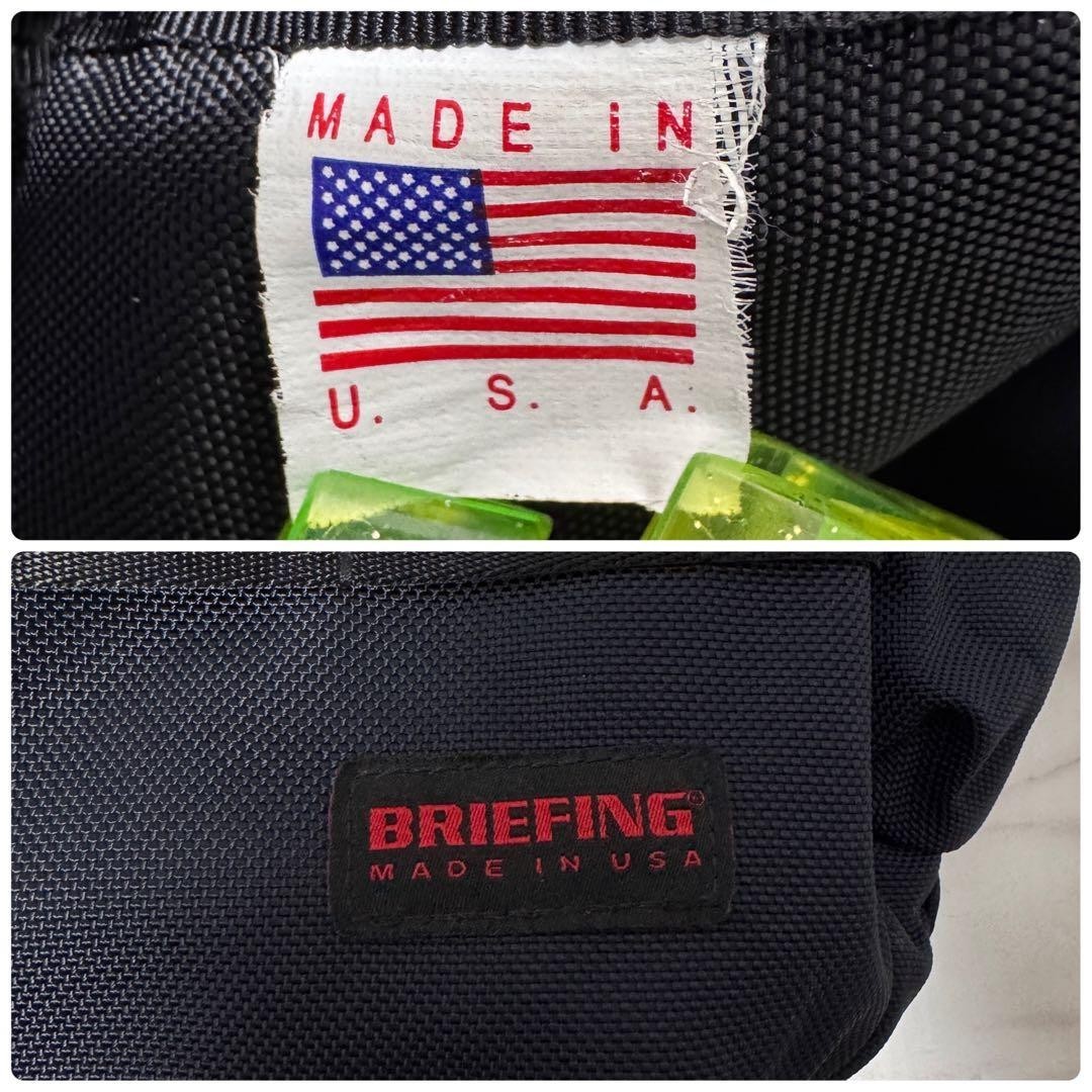 BRIEFING Attack Pack L Size Deep Sea Backpack Navy USA Ballistic Nylon A4 PC