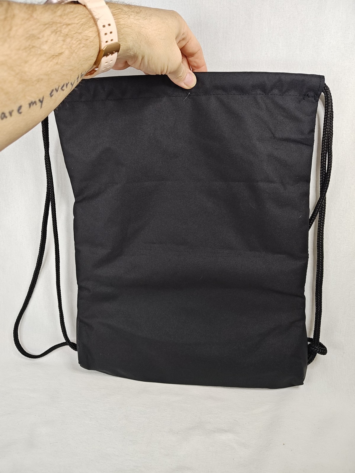 Adidas Alliance II Sackpack New Without Tags Black Gray Drawstring Backpack