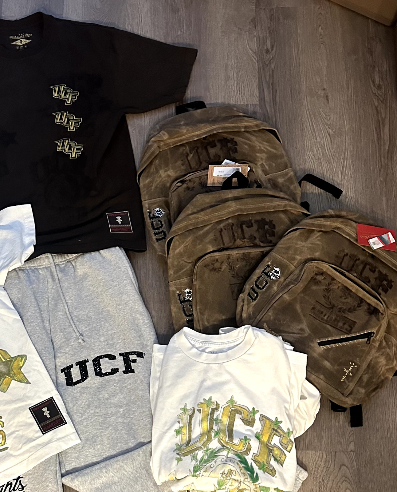 Mitchell & Ness x Cactus Jack “Jack Goes Back to College” Backpack – UCF