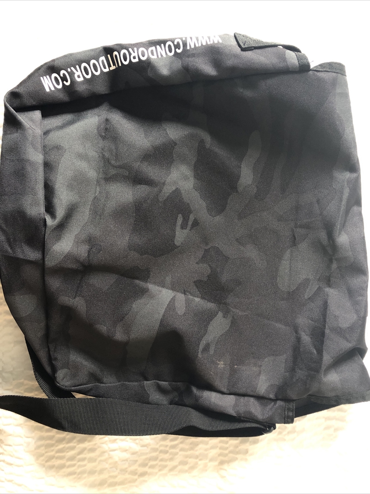 Condor Tactical Messenger Bag Gray aurbam Camo Light Laptop Pack New