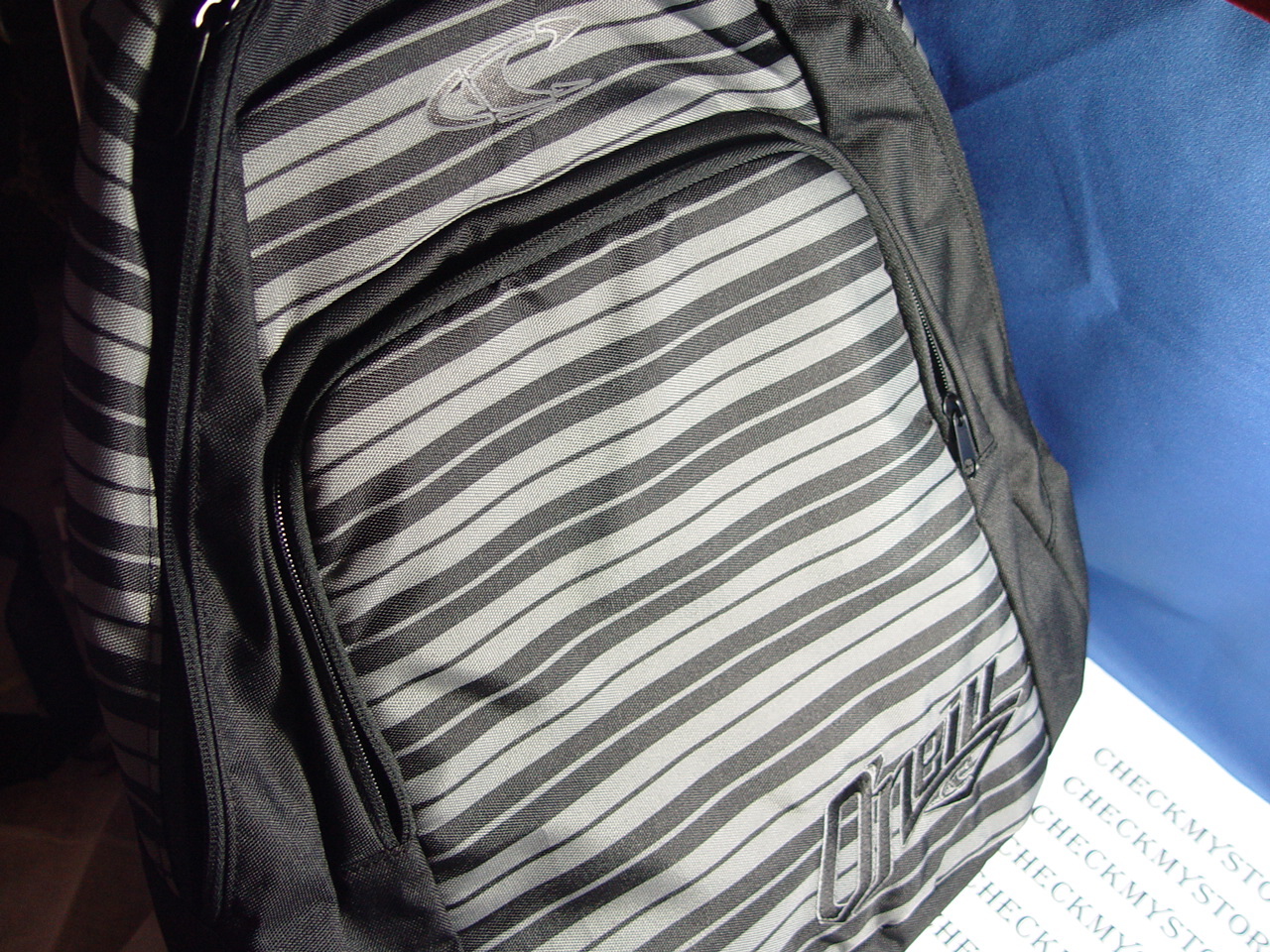 NWT NEW O’neill Generator Backpack Stripes School Travel GREAT DESIGN&COLORS CHS