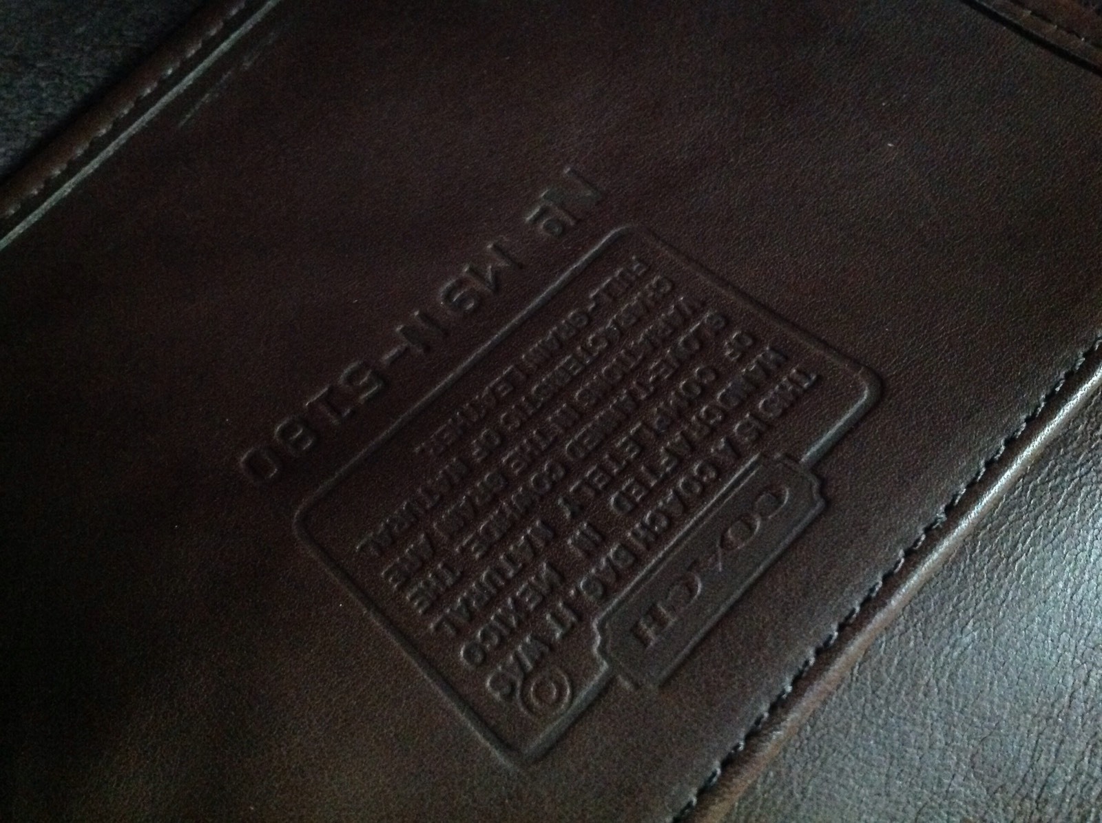 VINTAGE BROWN COACH GLOVE LEATHER MACBOOK BRIEFCASE MESSENGER BAG $R898
