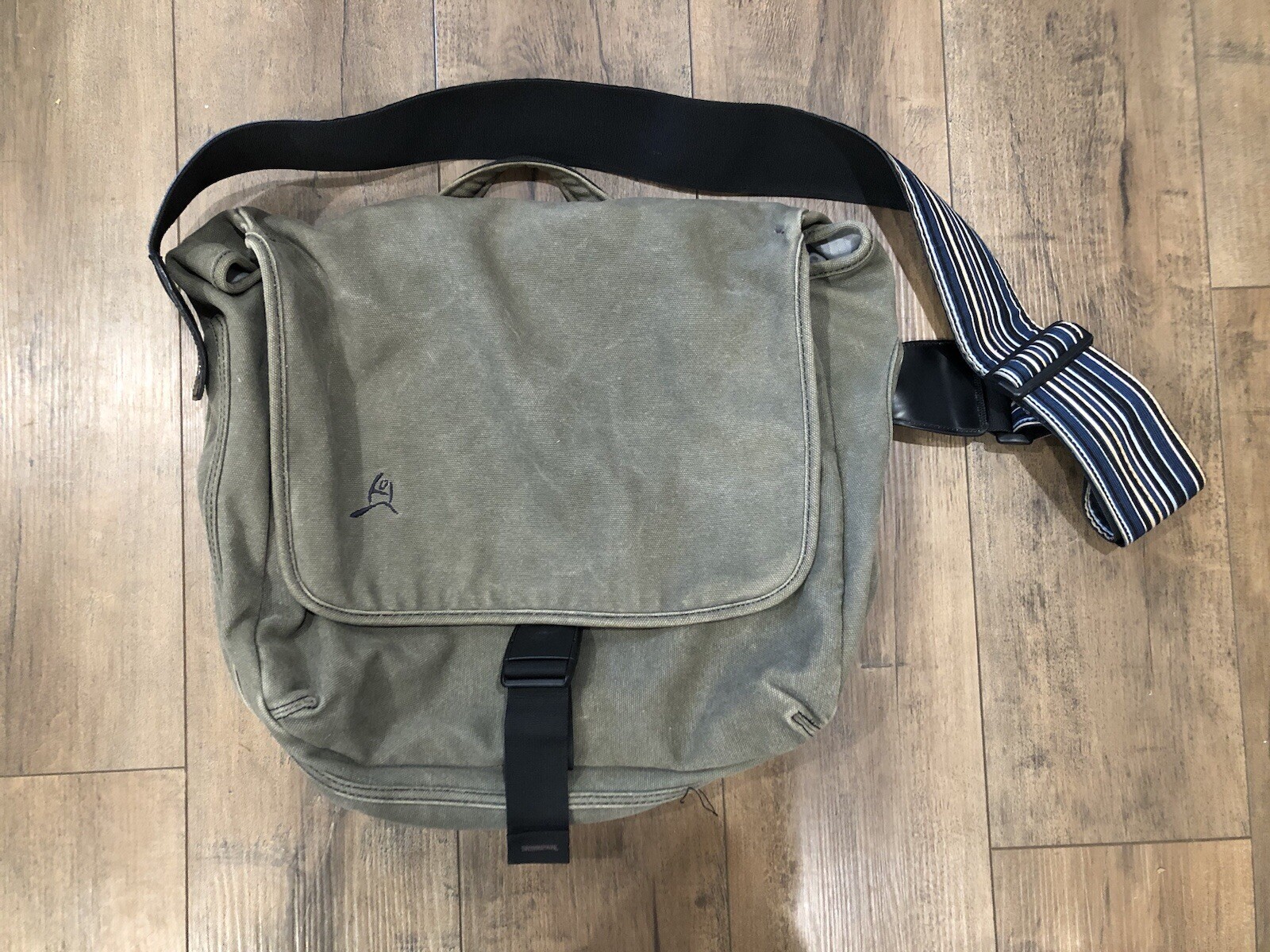 Overland Equipment Messenger Bag *Pen Stain Inside*