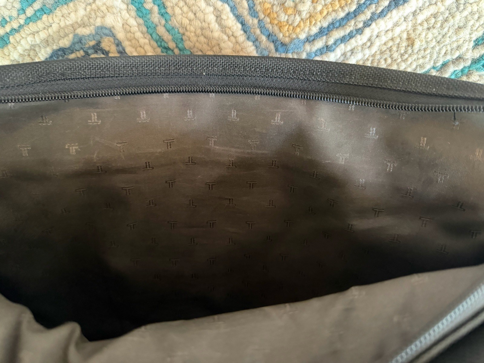 TUMI Alpha Medium 15 -inch Expandable Briefcase with Removable Padded Strap-Used
