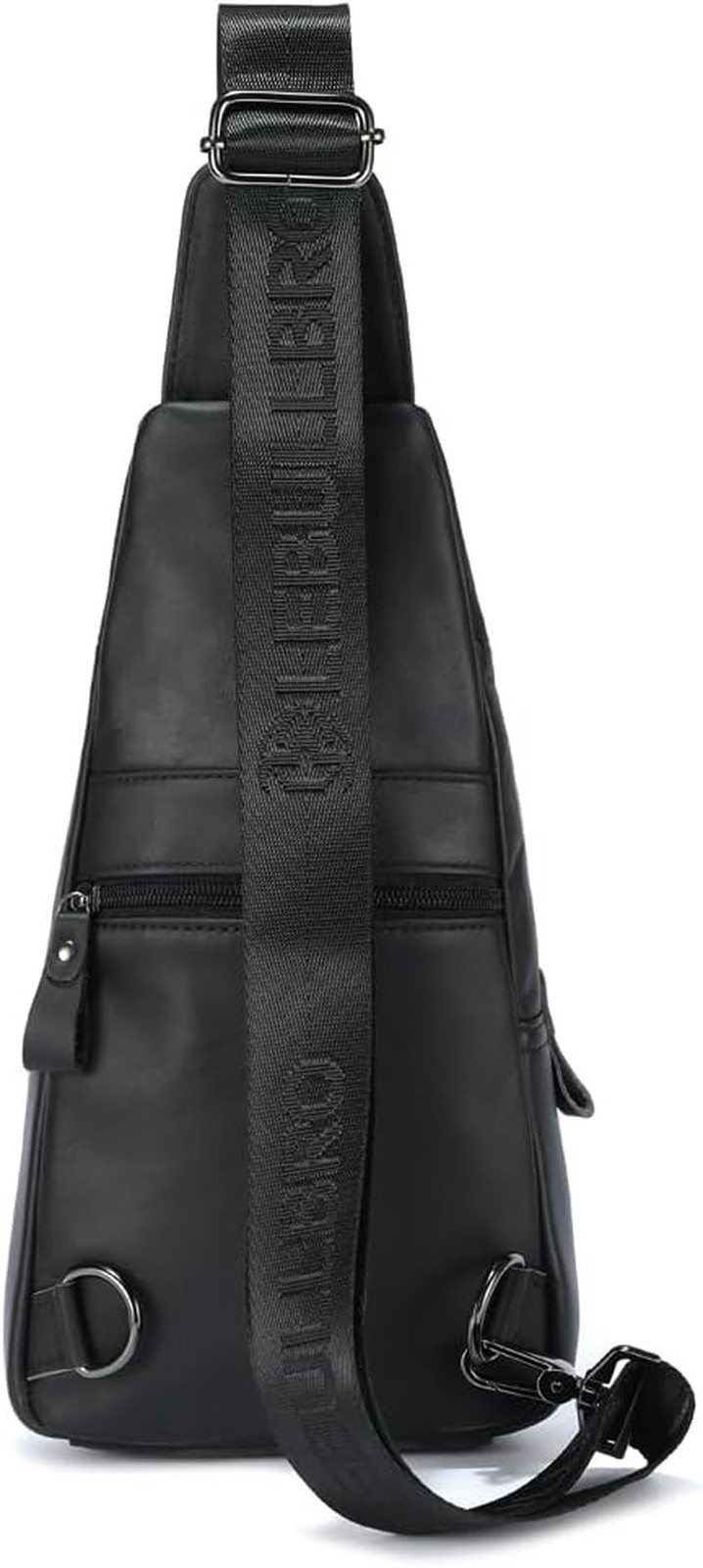 Sling Bag for Men Genuine Leather Chest Bag Crossbody Backpack Travel Hiking Out