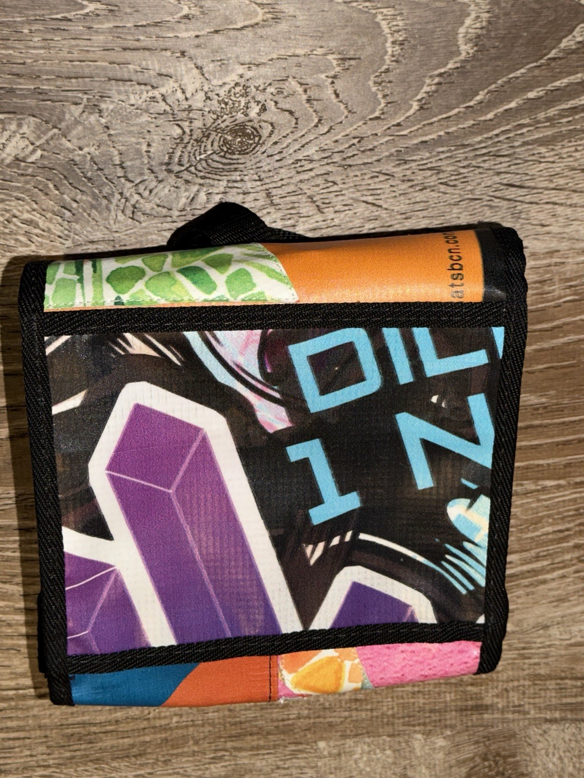 YUCCA Crossbody Bag Recycled Material Made in Barcelona Spain Colorful Strong XC