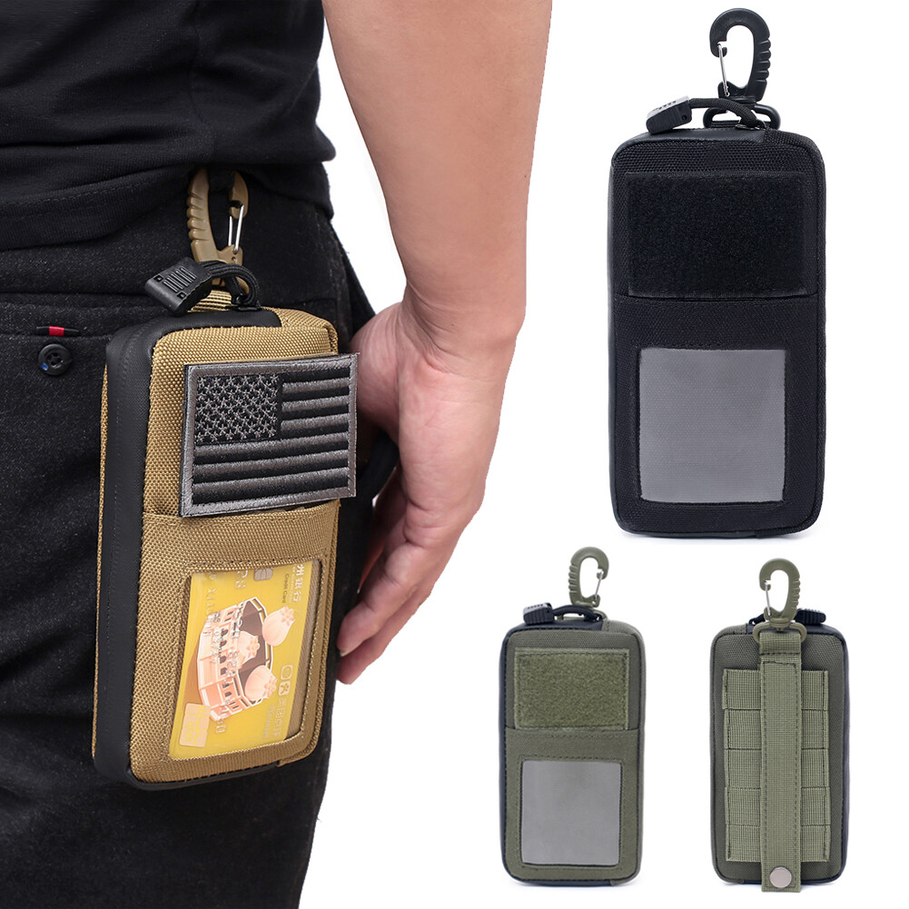 Tactical Molle Pouch Cell Phone Belt Waist Bag Outdoor Camping Pack Bag Wallet