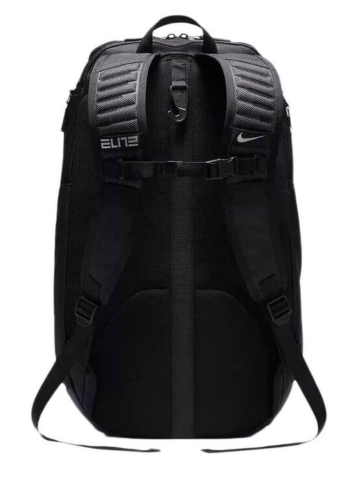 NIKE – Hoops Elite Pro Backpack Black Silver BA5554 Basketball Bag Laptop Sleeve