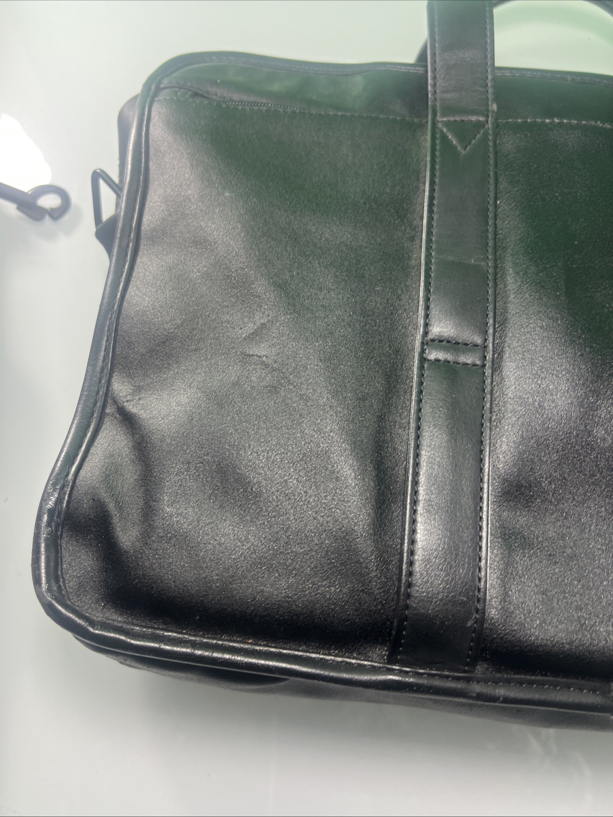 Leather Tech Organizer Briefcase