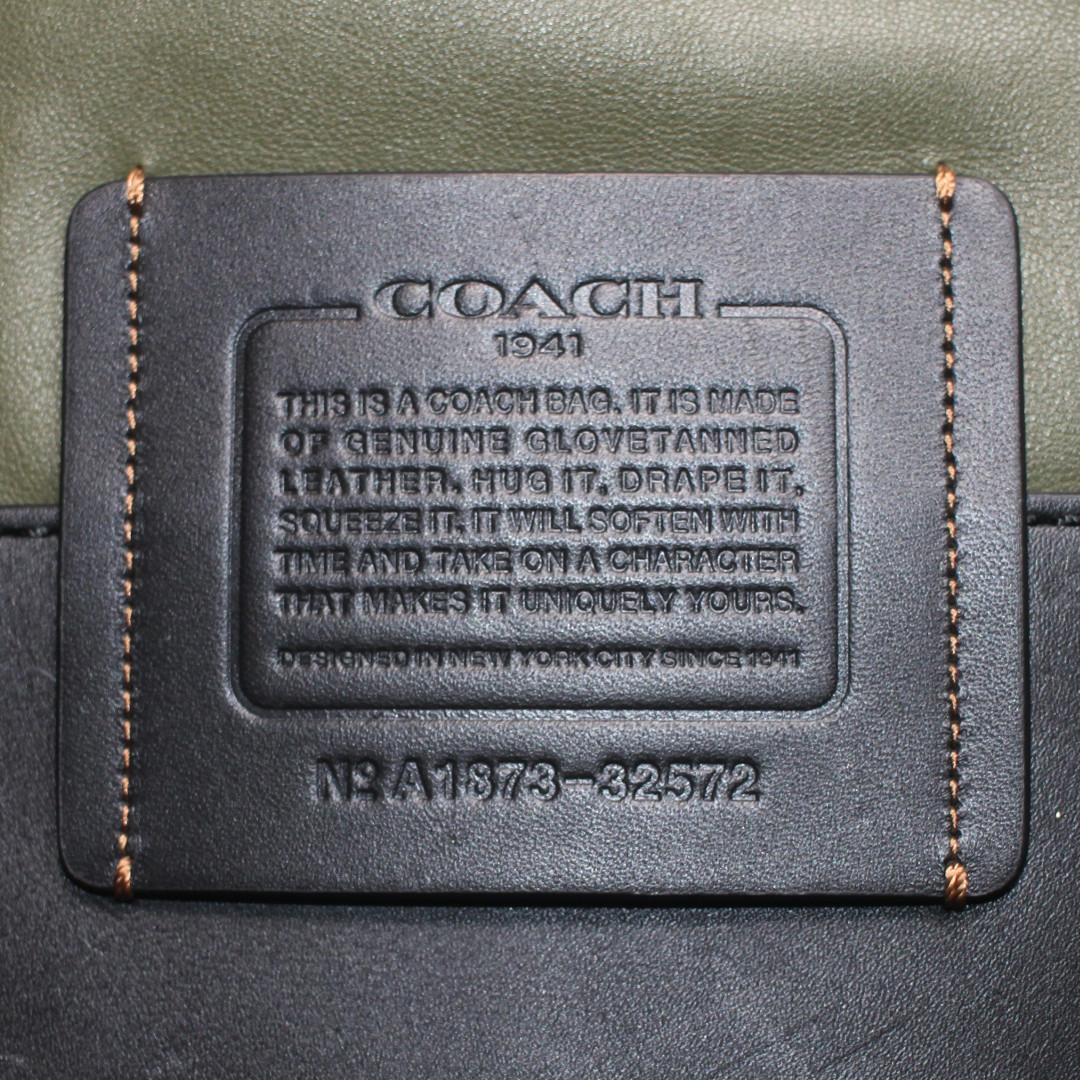 (COACH 32572) 1941 Scout Backpack, Army Green, Gunmetal Hardware