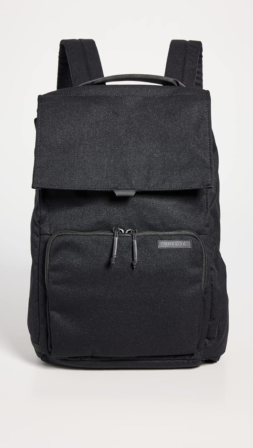 Sleek Triple Black Backpack – Stylish & Versatile for Everyday Use