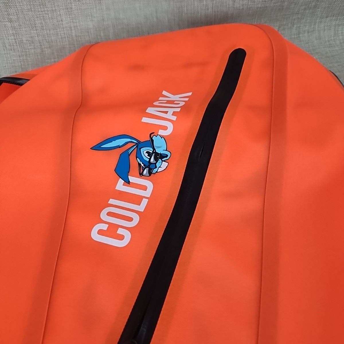Cold Jack Athletic Backpack Orange Water Resistant Holds 14” Laptop NEW READ