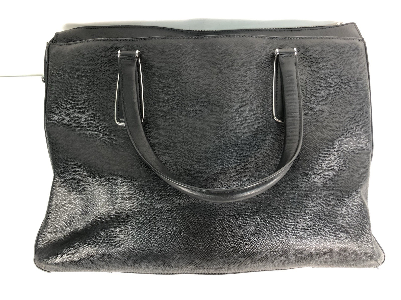 TUMI 79391D Sinclair “Nina” Saffiano Commuter Briefcase Business Black Leather