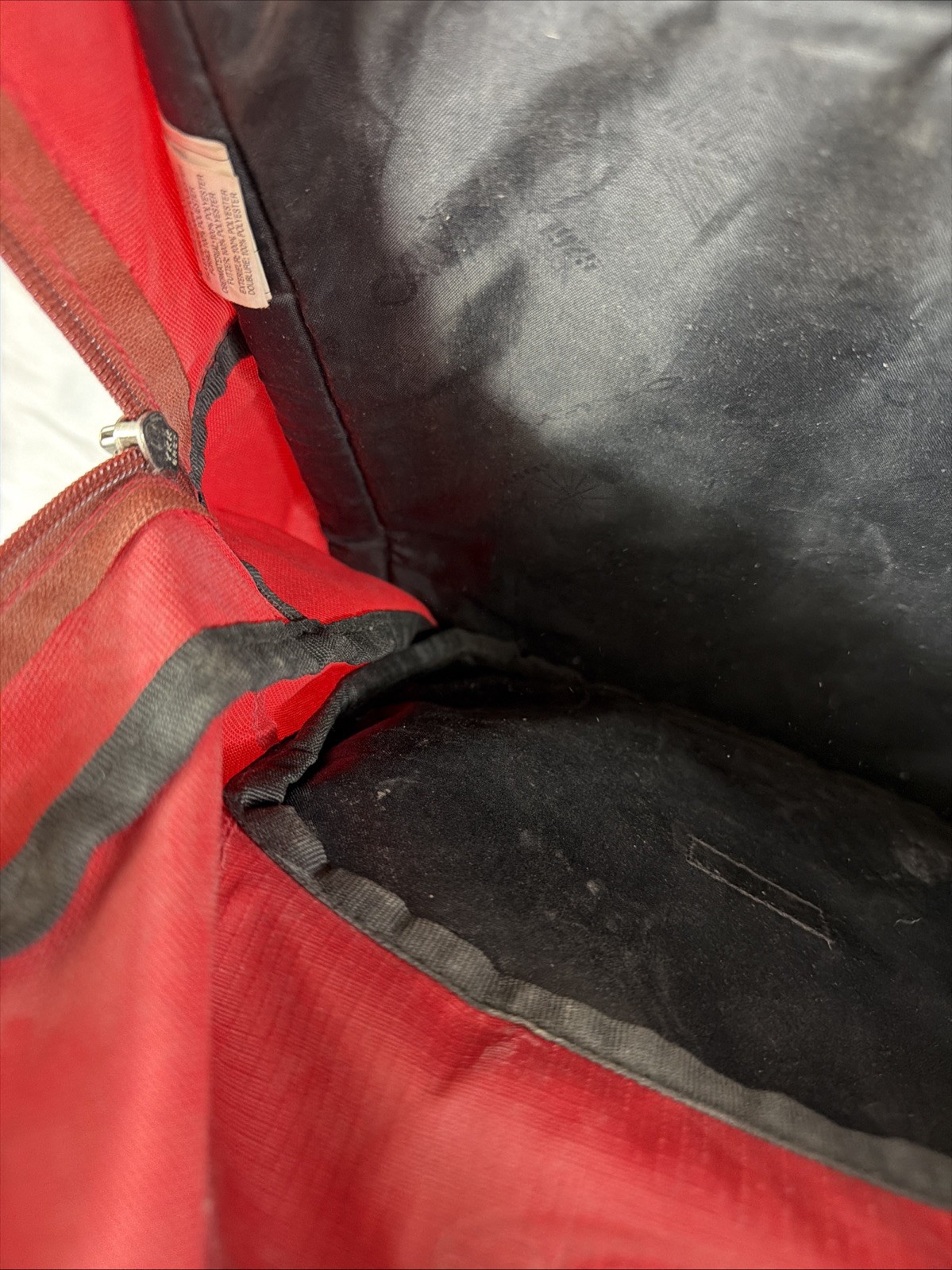 Oakley Works Backpack Ripstop Utility Pockets Software Red Thrash Stained