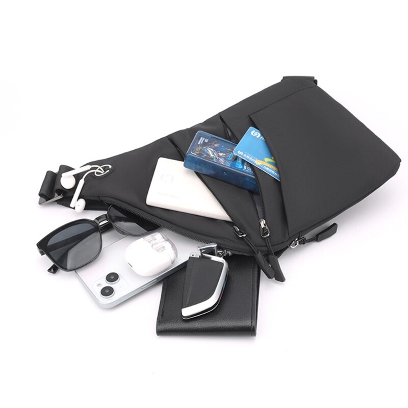 Men s Travel Shoulder Bag Secure And Practical Chest Bags For Everyday Use