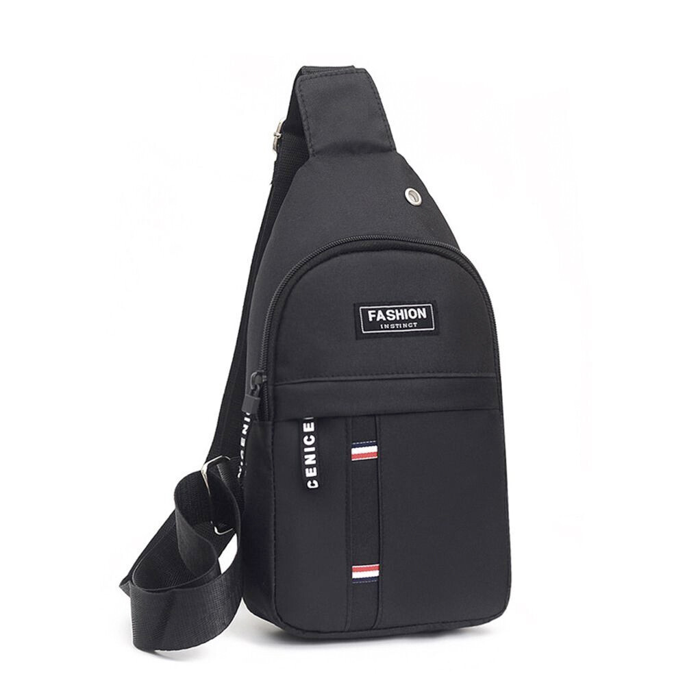 Men Women Sling Bag Chest Fanny Packs Cross Body Travel Sports Shoulder Backpack