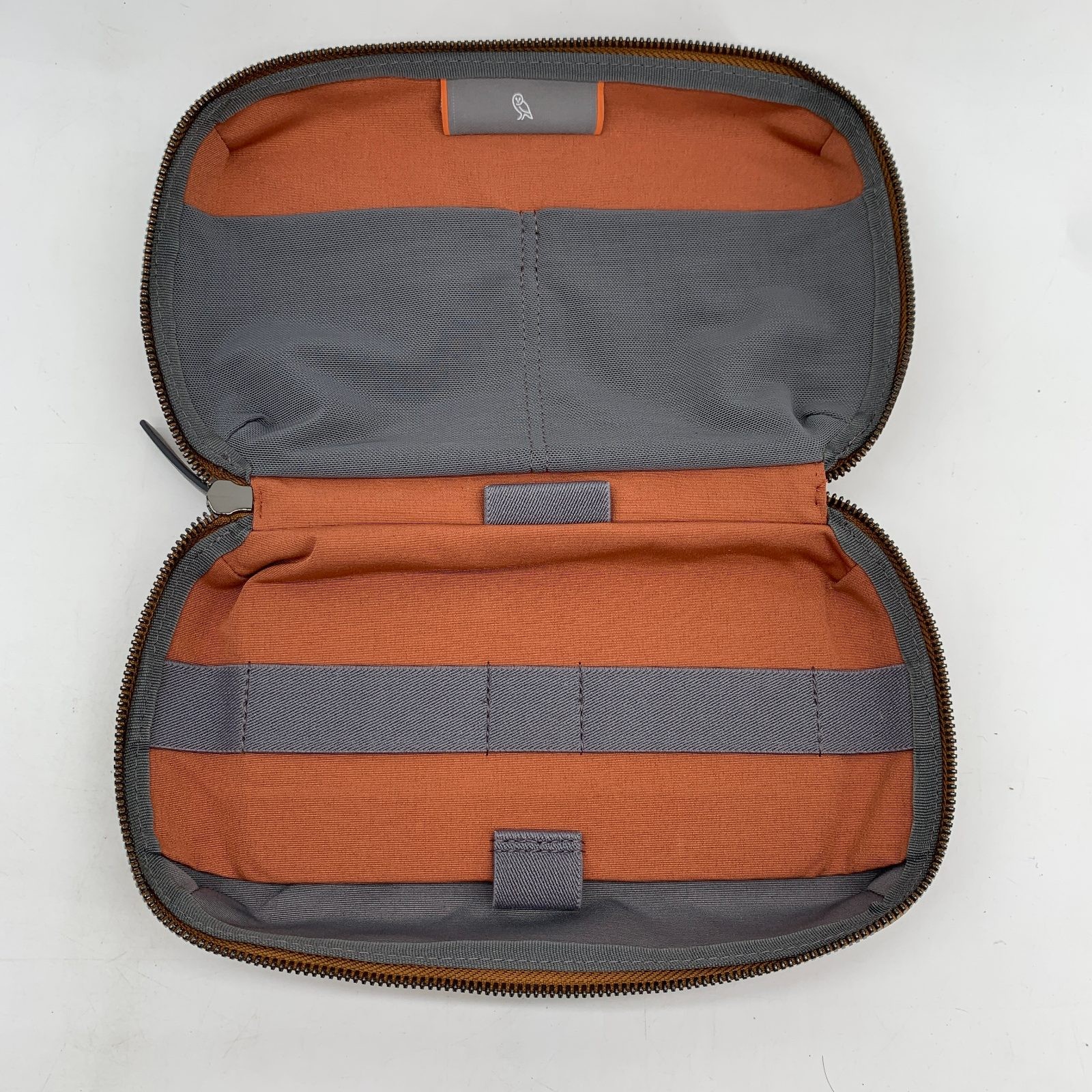 Bellroy Tech Kit Organizer Pouch Terracotta Orange Recycled Polyester 9x5in